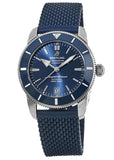 Breitling Superocean Heritage B20 Automatic 42 Blue Dial Blue Mesh Bracelet Watch for Men - AB2010161C1S1