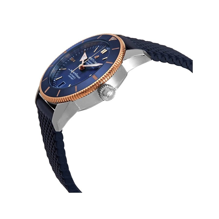 Breitling Superocean Heritage B20 Automatic 42 Blue Dial Blue Mesh Bracelet Watch for Men - UB2010161C1S1