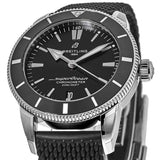 Breitling Superocean Heritage B20 Automatic 44 Black Dial Black Mesh Bracelet Watch for Men - AB2030121B1S1