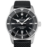 Breitling Superocean Heritage B20 Automatic 44 Black Dial Black Mesh Bracelet Watch for Men - AB2030121B1S1