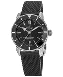 Breitling Superocean Heritage B20 Automatic 44 Black Dial Black Mesh Bracelet Watch for Men - AB2030121B1S1