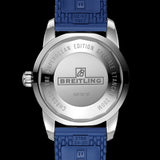 Breitling Superocean Heritage B20 Automatic 46 Blue Dial Blue Mesh Bracelet Watch for Men - AB2020161C1S1