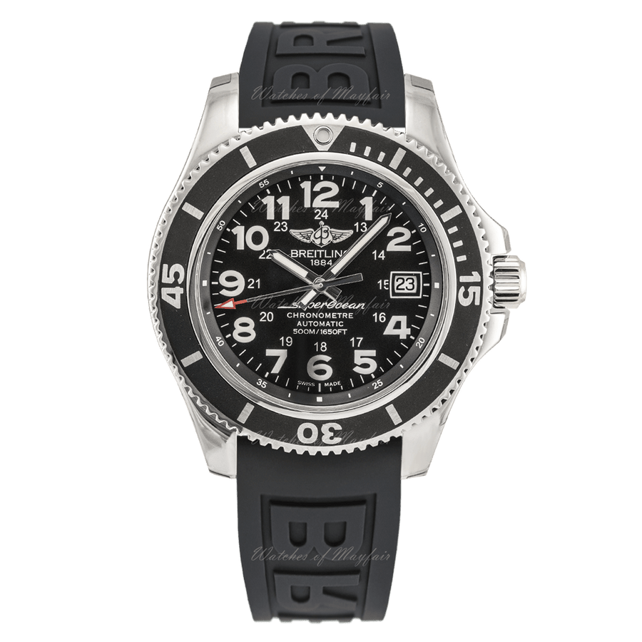 Breitling Superocean Heritage II 42mm Automatic Mens Chronometer Watch - A17365C9