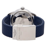 Breitling Superocean Heritage II B20 44mm Blue Dial Blue Rubber Strap Mens Watch - AB2030161C1S1