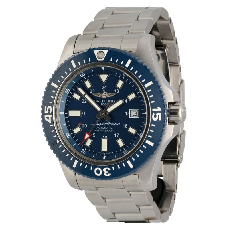 Breitling Superocean II Special Mariner Blue Ceramic Bezel 44mm Mens Watch - Y1739316/C959