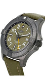 Breitling Avenger Automatic GMT 45 Night Mission Green Dial Green Nylon Strap Watch for Men - V323952A1L1X1