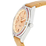 Breitling Chronomat Automatic 36 South Sea Brown Dial Brown Leather Strap Watch for Women - A10380611A1P1