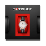 Tissot Bridgeport Lady White Dial Brown Leather Strap Watch For Women - T097.010.26.118.00