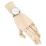 Coach Perry White Dial White Leather Strap Watch for Women - 14503117