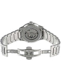 Bulova BVA Series Dual Aperture Silver Dial Silver Steel Strap Watch for Men - 96A118