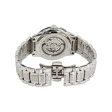 Bulova BVA Dual Aperture Black Dial Silver Steel Strap Watch for Men - 96A119