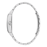 Bulova Classic Collection Multifunction Grey Dial Silver Steel Strap Watch for Men - 96C148