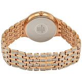 Bulova Crystal Collection Silver Crystals Dial Two Tone Steel Strap Watch for Women - 98L235