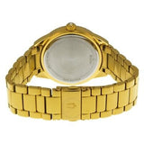 Bulova Multi Function Gold Dial Gold Steel Strap Watch for Women - 97N102