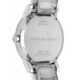 Burberry The City Black Dial Silver Stainless Steel Strap Watch for Women - BU9001