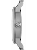 Burberry The City Diamonds Silver Dial Silver Steel Strap Watch for Women - BU9125