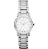 Burberry The City Silver Dial Silver Steel Strap Watch for Women - BU9200