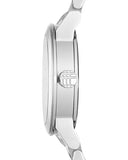 Burberry The City Diamonds Silver Dial Silver Steel Strap Watch for Women - BU9229