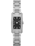 Burberry Heritage Black Dial Silver Steel Strap Watch For Women - BU9601