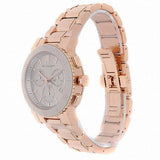 Burberry The City Rose Gold Dial Rose Gold Steel Strap Watch for Women - BU9703