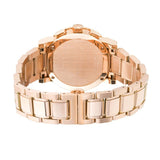 Burberry The City Rose Gold Dial Rose Gold Steel Strap Watch for Women - BU9703