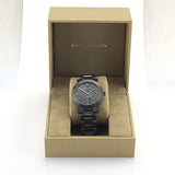 Burberry The City Black Dial Black Steel Strap Watch for Men - BU9902