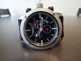Burberry Endurance Sport Chronograph Black Dial Black Rubber Strap Watch for Men - BU7700