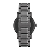 Burberry The City Black Dial Black Steel Strap Watch for Men - BU9902