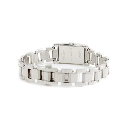 Burberry Heritage Black Dial Silver Steel Strap Watch For Women - BU9601