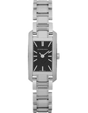 Burberry Heritage Black Dial Silver Steel Strap Watch For Women - BU9601