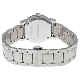 Burberry The City White Dial Silver Steel Strap Watch for Women - BU9100