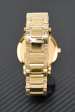 Burberry The City Gold Dial Gold Steel Strap Watch for Women - BU9033