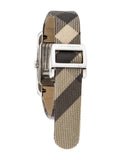 Burberry The Pioneer Grey Dial Leather Strap Watch for Women - BU9504