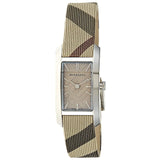 Burberry The Pioneer Grey Dial Leather Strap Watch for Women - BU9504