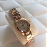 Burberry Heritage Rose Gold Dial Rose Gold Steel Strap Watch for Women - BU9215