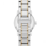 Burberry The City Silver Dial Two Tone Steel Strap Watch for Women - BU9217