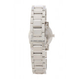 Burberry The City Diamonds Pink Dial Silver Steel Strap Watch for Women - BU9231