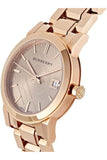 Burberry The City Rose Gold Dial Rose Gold Steel Strap Watch for Women - BU9135