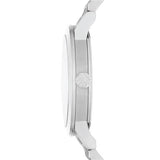 Burberry The City Black Dial Silver Stainless Steel Strap Watch for Women - BU9001