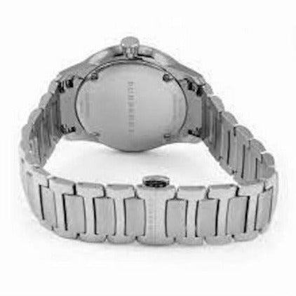 Burberry The Classic Silver Dial Silver Steel Strap Watch for Men - BU10004