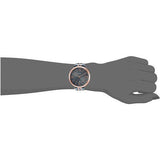 Fossil Jaqueline Grey Dial Two Tone Steel Strap Watch for Women - ES4321