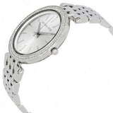 Michael Kors Darci Silver Dial Silver Stainless Steel Strap Watch for Women - MK3190