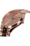 Michael Kors Runway Rose Gold Dial Two Tone Steel Strap Watch for Women - MK4301