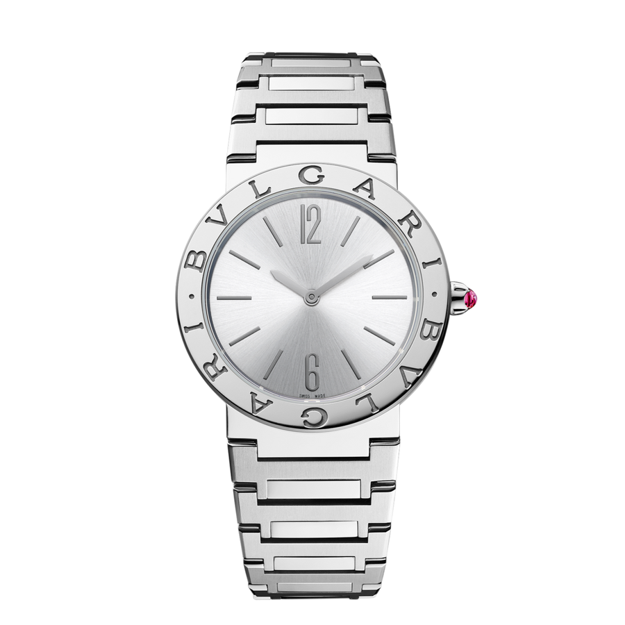 Bvlgari Bvlgari Lady Silver Dial Silver Steel Strap Watch for Women - BVLGARI103575