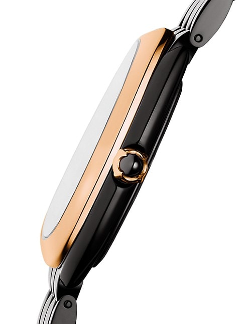 Bvlgari Serpenti Seduttori Black Dial Black Steel Strap Watch for Women - SERPENTI103704