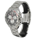 Tag Heuer Formula 1 Quartz Chronograph Grey Dial Silver Steel Strap Watch for Men - CAZ1114.BA0877