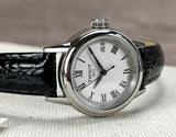 Tissot T Classic Carson White Dial Brown Leather Strap Watch For Women - T085.210.16.013.00