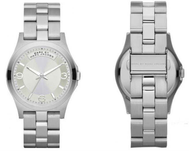 Marc Jacobs Baby Dave Silver Dial Silver Steel Strap Watch for Women - MBM3234