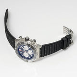 Breitling Super Chronomat B01 44 Black Dial Black Rubber Strap Watch for Men - AB0136251B1S1