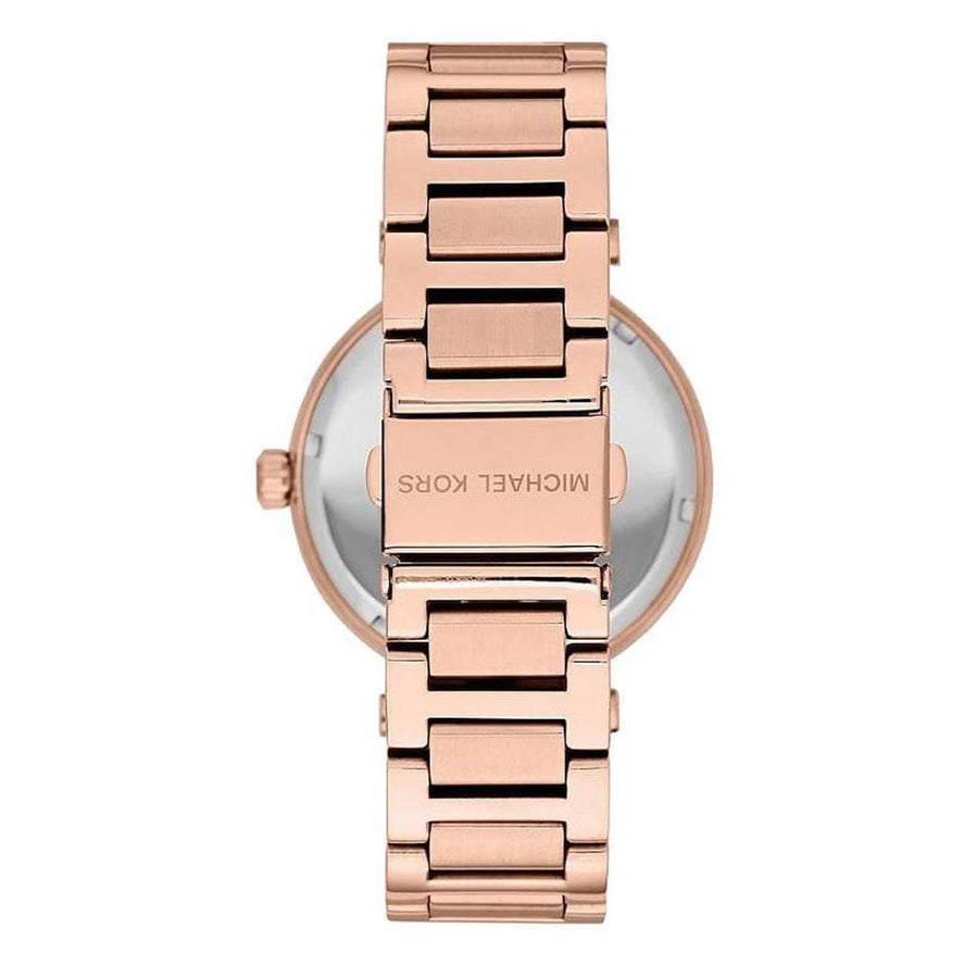 Michael Kors Skylar Rose Gold Dial Rose Gold Steel Strap Watch for Women - MK5868